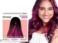 Streax Hair Colour Highlight Kit | Pink Hair Colour, Plush Pink - Pack of 1 | Enriched With Walnut & Argan Oil | For Women | Rich, Vibrant, Easy to Use, DIY Application