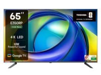 TOSHIBA 164 cm (65 inches) E350RP Series 4K Ultra HD Smart LED Google TV 65E350RP