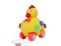 TOYZONE Pull Along Hen 71525 (Multicolor)