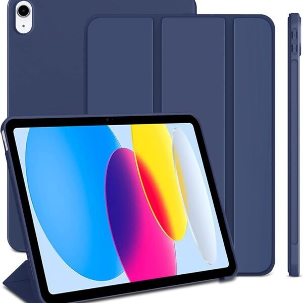 Tablet Case Cover for Apple iPad Pro 12.9 inch (2nd,1st Gen) [Auto Sleep/Wake Cover] [Trifold Stand] - Blue