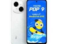 Tecno POP 9 (Glittery White, 3GB+64GB) |India's 1st Mediatek G50 | IP54 Rated | IR Remote | Dual Speaker with DTS | 36 Month Lag Free Fluency | 15W Fast Charging Support | 5000 mAh Battery