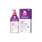 Tedibar - Body wash for Babies| 100% soap & Alkali free | Skin-friendly pH 5.5| Recommended by pediatricians | Prevents Dryness & Rashes | Suitable for Newborn Baby| 250ml