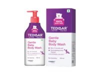 Tedibar - Body wash for Babies| 100% soap & Alkali free | Skin-friendly pH 5.5| Recommended by pediatricians | Prevents Dryness & Rashes | Suitable for Newborn Baby| 250ml