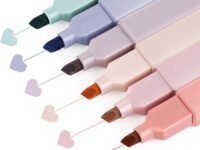 UCRAVO Aesthetic Cute Highlighters Bible Highlighters and Pens No Bleed, highlighter pen, Mild Soft Chisel Tip Pastel Highlighter Marker Pens for Journaling Note Taking School Stationary Supplies…