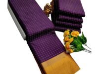 VJ Fashion Women Woven Soft Silk Saree With Blouse Piece_freesize