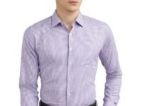 Van Heusen Formal Checkered Shirt for Men| Premium Cotton| Full Sleeves| Slim Fit |Breathable Fabric
