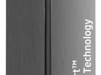 Voltas Beko, A Tata Product 563 L Side by Side Frost Free Refrigerator with ProSmart Inverter Compressor (RSB585/FPV300RXID, INOX steel, Active Fresh Blue Light)