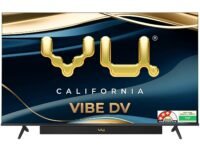 Vu 108cm (43 inches) Vibe Series 4K QLED Smart Google TV 43VIBE-DV