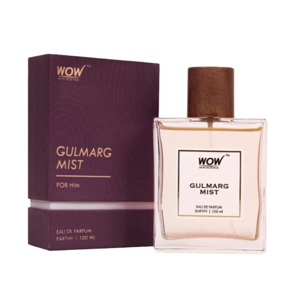 WOW Skin Science Gulmarg Mist | Earthy Eau De Parfum | Premium Valentine's Day Gift For Men | Long Lasting Luxury Perfume For Him | 100ml