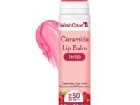 WishCare Tinted Lip Balm with SPF 50 PA+++ | Brightening Lip Balm for Dark Lips | Kojic Acid & Niacinamide | For Women | 5g