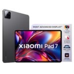 XIAOMI Pad 7 |Qualcomm Snapdragon 7+ Gen 3 |28.35cm(11.16") Display |12GB, 256GB |3.2K CrystalRes Display |HyperOS 2 |68 Billion+ Colours |Dolby Vision Atmos |Quad Speakers |Wi-Fi 6e |Graphite Grey