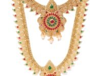 YouBella Jewellery Sets for Women Gold Plated Combo of Two Traditional Necklace Set for Women Jewellery Set with Earrings for Girls/Women