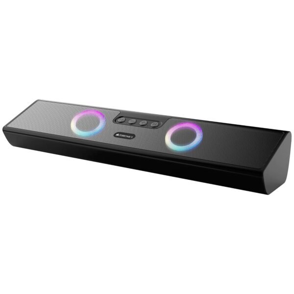 ZEBRONICS Astra 35, Portable Bluetooth Speaker, 16 Watts, Upto 8h Backup, Dual Drivers + Dual Passive Radiators, Call Function, Bluetooth v5.3 | USB | mSD| AUX, TWS, RGB LED