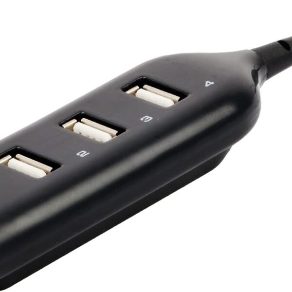 Zebronics ZEB-90HB USB Hub, 4 Ports, Pocket Sized, Plug & Play, for Laptop & Computers
