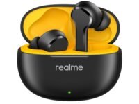 realme Buds T110 Bluetooth Truly Wireless in Ear Earbuds with mic, AI ENC for Calls, Google Fast Pair, 38 Hours Total Playback with Fast Charging and Low Latency Gaming Mode (Punk Black)