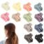 12 PCS PREMIUM Small Hair Claw Clips for Women Girls,12 Pcs Mini Tiny Hair Claw Clips for Thin/Thick/Medium/Fine Hair,0.9 Inch Little Cute Hair Jaw Clips Clamps Matte Rectangle Nonslip