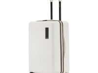 MOKOBARA The Transit Luggage Poly-Carbonate Hard Sided 8 Silent Ninja Wheels for Travelling (Still Loading Brownray (Limited Edition), Check-in Medium)