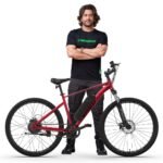 E MOTORAD - RIDE THE ELECTRIC REVOLUTION Unisex X1 Mountain Electric Cycle with Removable Battery, 27.5inch Wheel Size, Front Suspension, 250W BLDC Motor, 90% Assembled (7.65Ah Battery, Cherry Red)