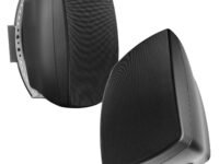 5.25 inch Passive Indoor/Outdoor Wired Waterproof Speakers (Amp Needed), Wall Mountable, Loud Volume, Suitable for Gym, Garden,Office,Retaurant, Retail (2)