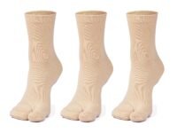 ANCHOR Women's Ankle Length Thumb/Toe Cotton Socks, Combo Pack of 3 Pairs