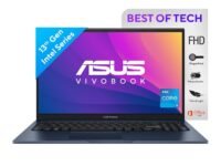 ASUS Vivobook 15,13th Gen,Intel Core i5-1335U,FingerPrint Sensor, Intel Iris Xᵉ iGPU, 16GB RAM,512GB SSD,FHD,15.6",42WHrs,Windows 11,Office 2021,Quiet Blue,1.70 kg, X1504VA-NJ543WS,Thin & Light Laptop