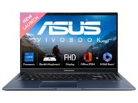 ASUS Vivobook 15,13th Gen,Intel Core i7-13620H(Intel UHD iGPU/16GB RAM/1TB SSD/FHD/15.6"/60Hz/Backlit Keyboard/42Whr/Windows 11/M365 Basic (1Year)*/Office Home 2024/Quiet Blue/1.7 Kg)X1502VA-BQ1298WS