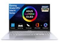 ASUS Vivobook 16, 13th Gen, Intel Core i5-13420H,16GB RAM,512GB SSD,FHD (1920 x 1200) OLED,Win 11,M365 Basic (1Year)*,Backlit Keyboard,Office 2024,Silver,1.88 kg,X1605VA-SH1952WS, Thin & Light Laptop