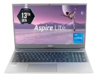 Acer Aspire Lite, 13th Gen, Intel Core i5-1334U, 16GB RAM, 512GB SSD, Full HD, 15.6"/39.62 cm, Windows 11 Home, MS Office, Steel Gray, 1.59 KG, AL15-53, Metal Body, Thin and Light Premium Laptop