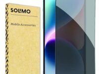 Amazon Brand - Solimo Edge-To-Edge Protector Privacy Tempered Glass for iPhone 14, iPhone 13 and 13 Pro (6.1 Inch) with Easy Self Installation Kit | Black