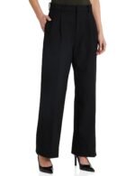 Amazon Brand - Symbol Women's Wide Leg Formal Trouser (High Rise | Ankle Length |Formal Pants | Office Wear) (Available in Plus Sizes)