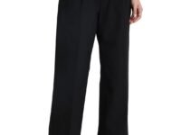 Amazon Brand - Symbol Women's Wide Leg Formal Trouser (High Rise | Ankle Length |Formal Pants | Office Wear) (Available in Plus Sizes)
