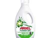 Ariel Power Gel Liquid Detergent for Front Load – 2Kg+500g free | Removes 100 Dried Stains in 1 Wash | Faster Dissolving | Long-Lasting Fragrance | Color Protection | At the price of Powders