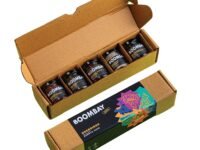 BOOMBAY 5-In-1 Dressings Sample Pack 175G | Nothing Artificial | No Refined Sugars | Oregano + Thyme | Kokum + Green Chilli | Smoked Chilli + Jaggery | Balsamic + Black Pepper | Roasted Sesame