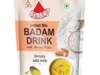 Bambino Instant Delicious Badam Drink Mix 1 kg with Real Almond Flakes
