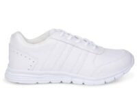 Bata Boys Lace-up School Shoes - White (2 UK) (4311007)
