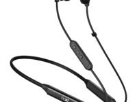 Boat 2025 Launch Rockerz Trinity Grande, 150H Battery, Hi Res Audio by LDAC, Dual Pair, ENx Tech, Stream Ad Free Music via App Support, Bluetooth Neckband, Wireless with Mic Earphones (Black)