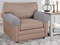 CLUB BOLLYWOOD® 2X Sofa Armrest Covers Washable Stretchable Armrest Cover for Recliner Light Grey|Home & Garden | Furniture | Slipcovers|2 Armchair Covers
