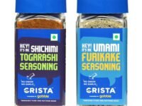 CRISTA International Seasonings Combo Pack - 7 | Umami Furikake Seasoning x 1, 40 gms | Shichimi Togarashi Seasoning x 1, 45 gms | Zero added Colours, Fillers, Additives & Preservatives | Pack of 2