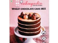 Cakeopedia Wheat Chocolate Cake mix | Healthy, Instant Cake Mix Powder | 300gm Pack | 3 Steps preparation | Original Flavour | No Maida| No Preservatives