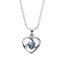 Clara 925 Sterling Silver Heart Pendant Necklace | with or Without Chain & Bracelet | Gift for Women and Girls