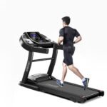Cockatoo CTM-05 3HP Peak DC Motorized Treadmill for Home, with 3 Level Manual Incline, Max Speed 14 Km/Hr., Max User Weight 90 Kg, Black (DIY, Do It Yourself Installation, Black)