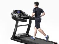 Cockatoo CTM-05 3HP Peak DC Motorized Treadmill for Home, with 3 Level Manual Incline, Max Speed 14 Km/Hr., Max User Weight 90 Kg, Black (DIY, Do It Yourself Installation, Black)