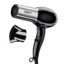 Conair Hair Dryer, 1875W Full-Size Hair Dryer with Ionic Conditioning, Blow Dryer, Tourmaline Ceramic Technology for Quick Drying, Black/Chrome