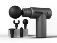 Cult Impact Deep tissue massage gun, 3000mAh battery, 6-speed intensity, Silicone round head, Full body gun massager.
