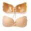 DClub Strapless Sticky Bra Invisible Backless Stick on Bra Push up Lift Bras for Women Dress Reusable Silicone Nipple Covers