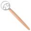 Danish Dough Whisk Stainless Steel Dutch Style Bread Dough Hand Mixer Blender Wooden Handle Kitchen Baking Tools Artisian Blender