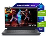 Dell SmartChoice G15-5530, Intel Core i5 13th Gen - 13450HX, NVIDIA RTX 3050-6GB, 16GB RAM, 1TB SSD, FHD 15.6"/39.62 cm, Windows 11 Home, MS Office 21, Dark Shadow Grey, 2.65Kg Gaming Laptop