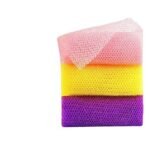 EZ LIVING Exfoliating Net Sponge for Bath - Long Mesh Body Scrubber for Deep Cleansing and Smooth Skin(2pcs)