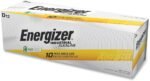 Energizer D Alkaline Industrial Batteries1.5v, Box of 12