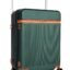 FUR JADEN The Aviator 55cm German Polycarbonate Travel Luggage Cabin Suitcase with 8 StealthTech Silent Shock Absorbing Wheels, TSA Lock & Aerospace Grade Wide Trolley (Forest Green, Cabin 20")
